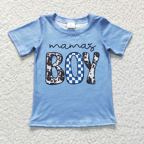 BT0183 Mama's Boy Blue Shirts