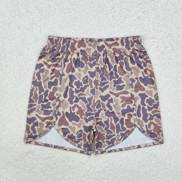 L-3.2 SS0374 Adult Women Grey Camo Hunting Summer Shorts