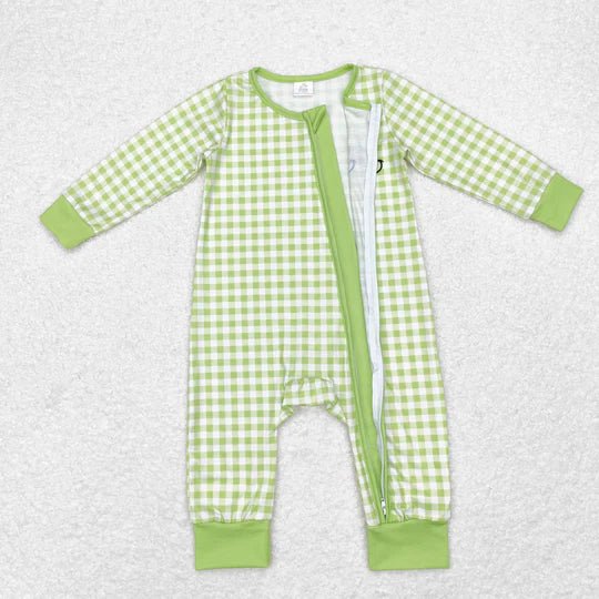 3.13 LR1251 RTS Bamboo baby boy clothes cartoon boy christmas winter romper