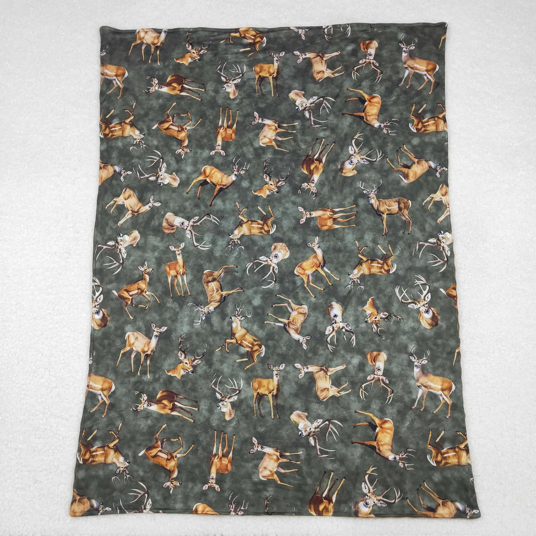 3.10 BL0168 Baby Toddler Children Southern Deers Minky Blanket