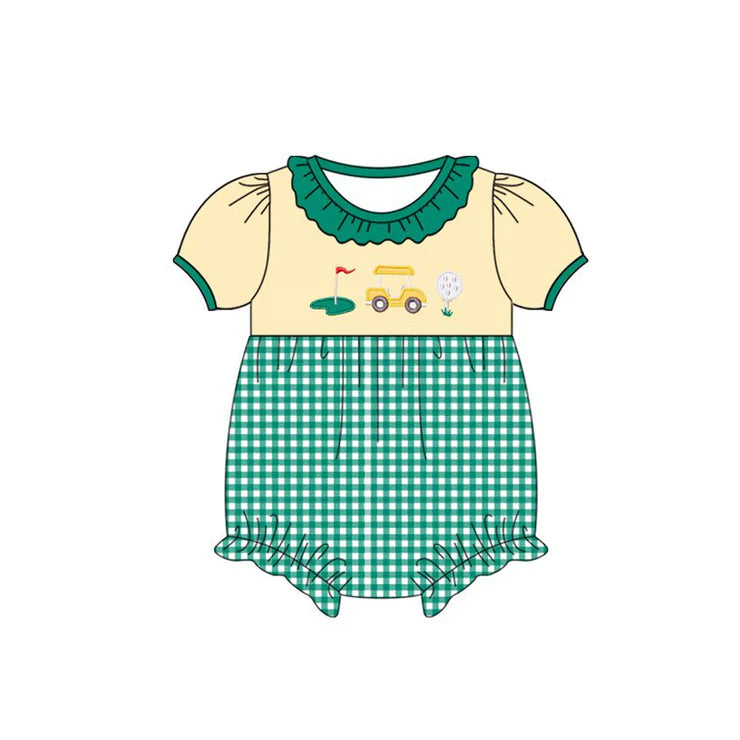 11.21 MOQ:5pcs SR3575 pre-order baby girl clothes golf girl summer bubble