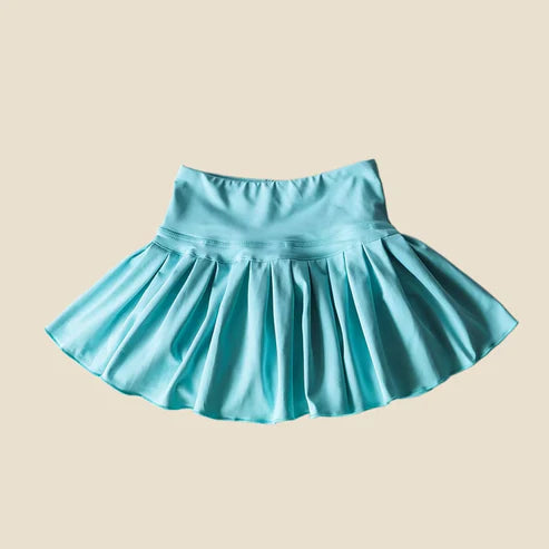 4.15 GLK0083 Baby Girls Light Blue Yoga Active Wear Skirt Preorder