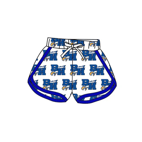 7.4 Custom Moq 3 Baby Girls Team BH Eagles Sports Shorts