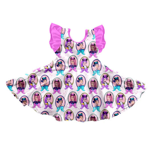 12.6 MOQ:5pcs GSD3284 pre-order toddler girl clothes kpop girl summer twirl dress(副本)