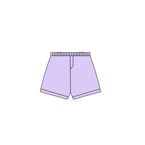 10.18 SS0665 Baby Girls Lavender Yoga Shorts Bottoms Preorder