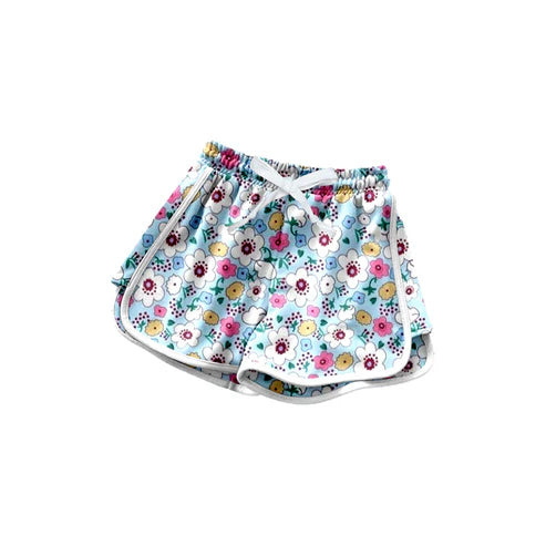 4.21 SS0601 Baby Girls Colorful Flowers Shorts Bottoms Preorder