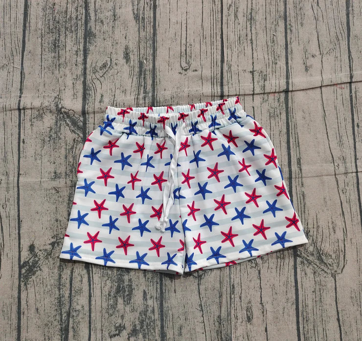 11.11 S0588 pre-order toddler boy cloths sea animal star boy summer swim shorts real pic