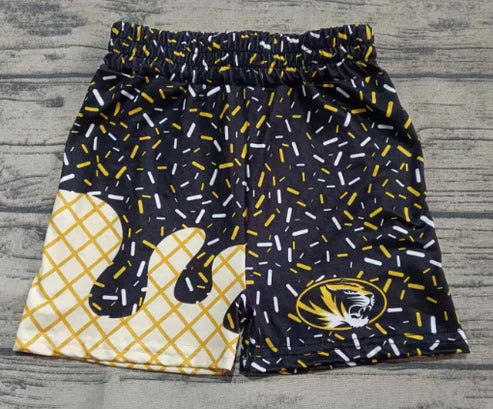 5.2 Baby Boys Black Team Lion Shorts Bottoms Preorder(moq 3)