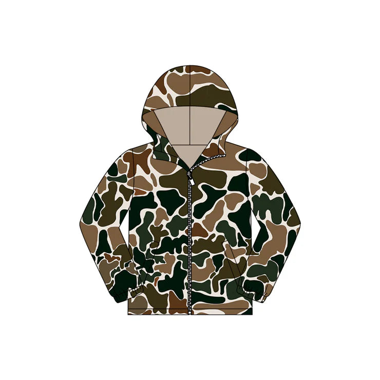 11.8 MOQ:5pcs BT1034 pre-order toddler boy clothes camo boy winter top shirt