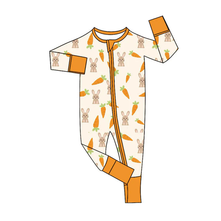 11.14 MOQ:5pcs LR2908 pre-order baby girl clothes bunny toddler girl easter romper