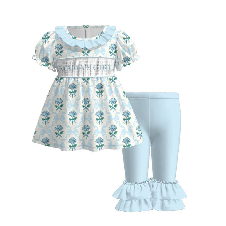 11.6 MOQ:5pcs GSPO2190 pre-order toddler girl clothes mama’s girl spring set