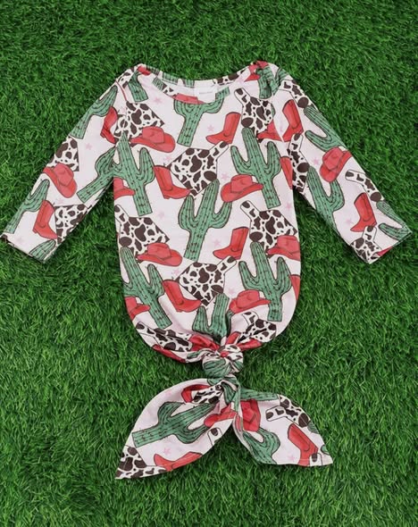 11.13 MOQ:5pcs NB0050 pre-order baby clothes cowboy baby girl winter gown