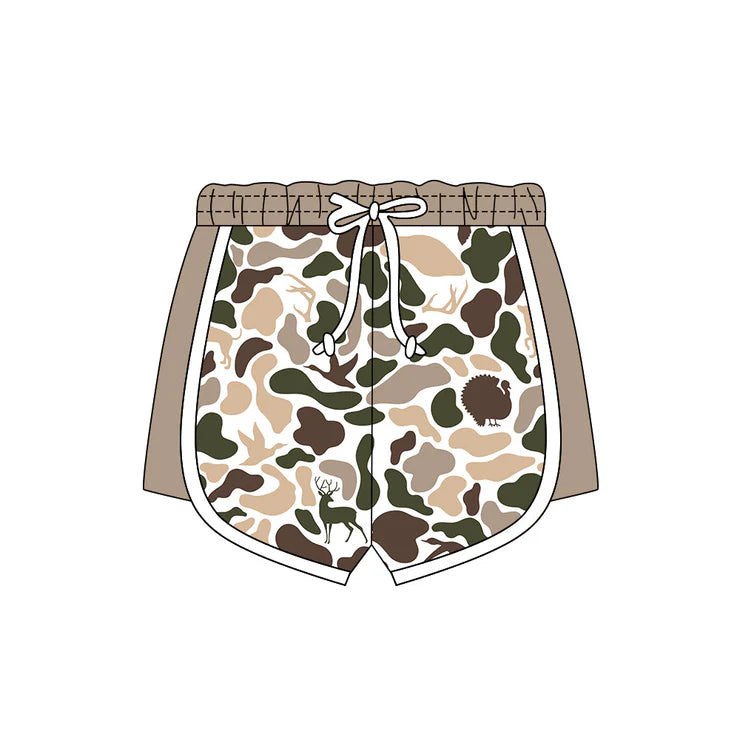 11.8 MOQ:5pcs SS0743 pre-order baby boy clothes camo print boy summer shorts