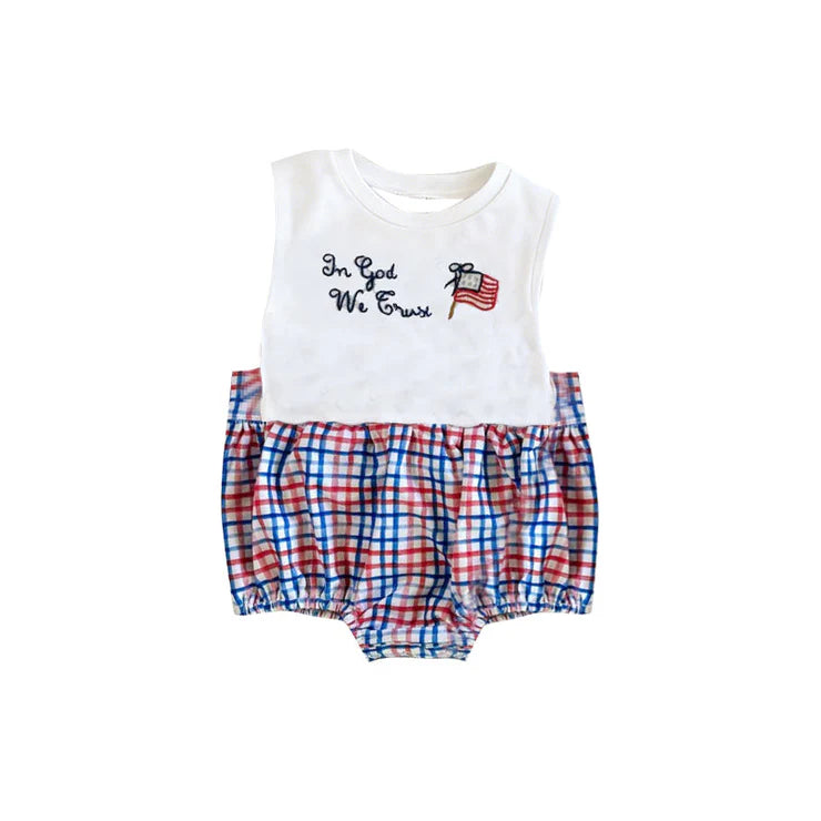 11.28 MOQ:5pcs SR3649 pre-order baby boy clothes flag boy summer bubble