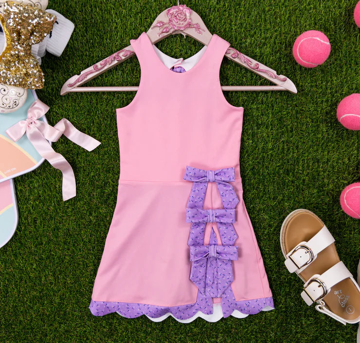 11.6 MOQ:5pcs GSD3028 pre-order toddler clothes pink girl yoga summer dress