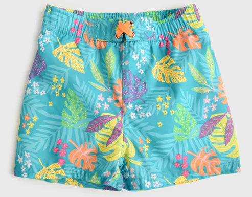 4.4 S0545 Baby Boys Colorful Floral Swimming Trunks Summer Shorts Preorder
