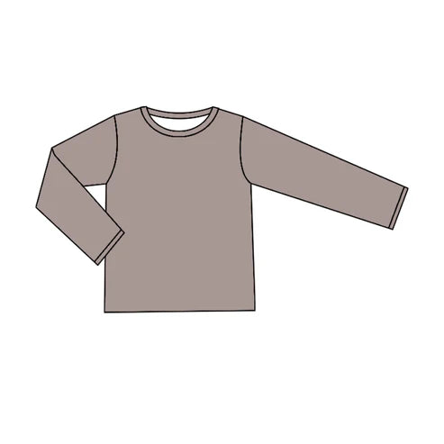 5.29 GT0784 Baby Girls Grey Long Sleeve Tee Shirts Tops Preorder