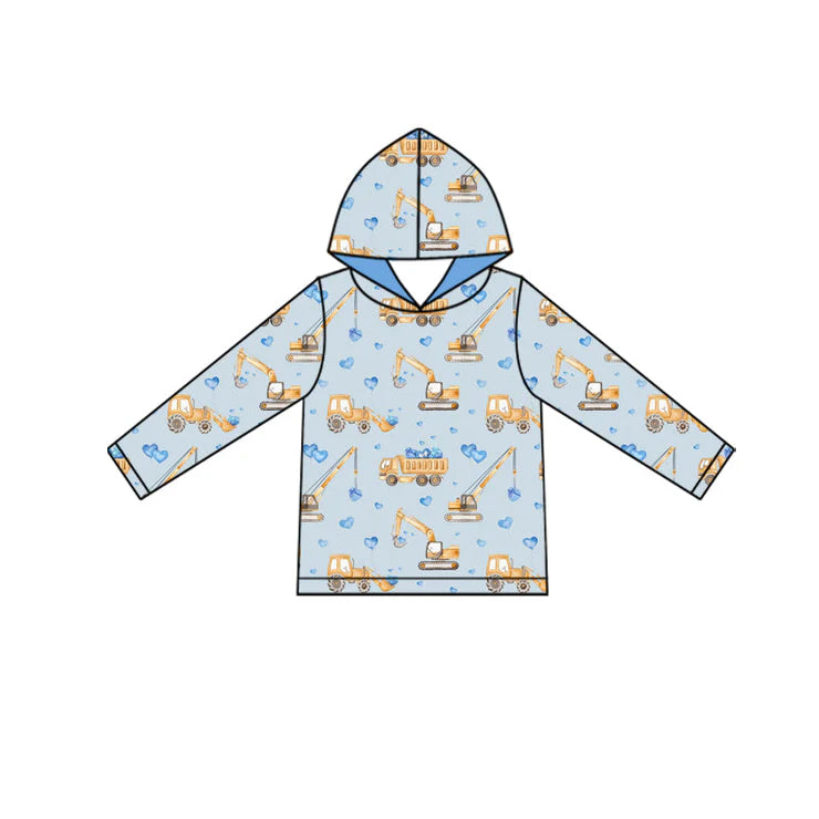 11.7 MOQ:5pcs BT1509 pre-order toddler boy clothes truck boy valentine top shirt
