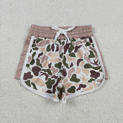 12.19 SS0743 Baby Girls Ducks Dogs Deer Camo Southern Hunting Shorts Bottom