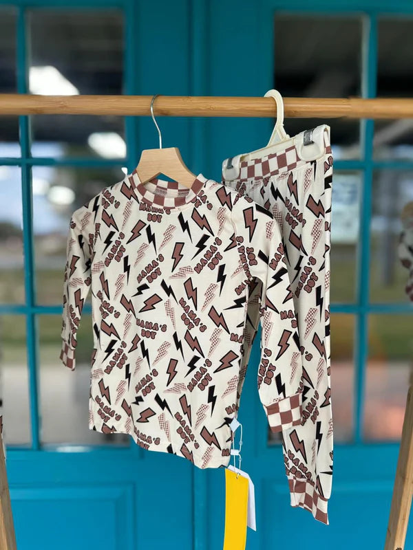 5.28 BLP0949 Baby Boys Mama's Boy Top Pants Pajamas Clothes Sets Preorder