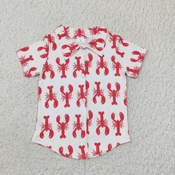BT0161 Boys Lobster Shirts