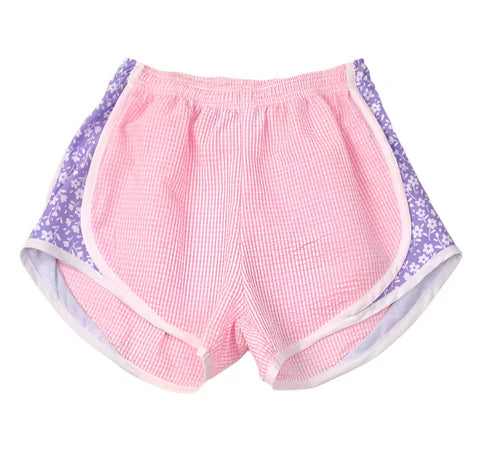 4.9 SS0520 Baby Girls Purple Floral Shorts Bottoms Preorder