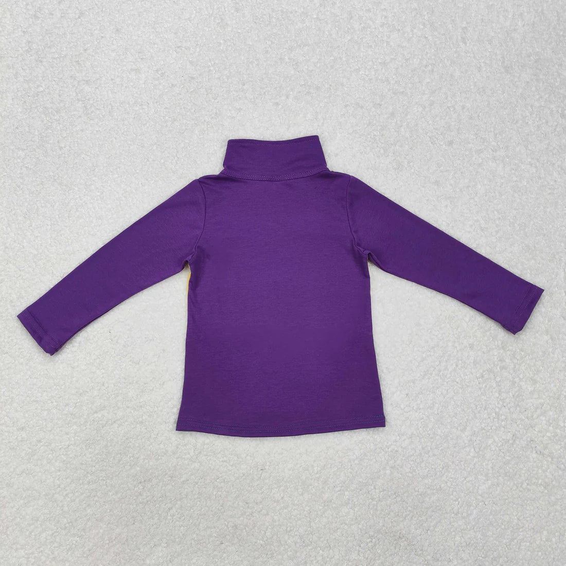 3.12 BT1130 Baby Boys Mardi Gras Purple Zip Tee Shirts Tops