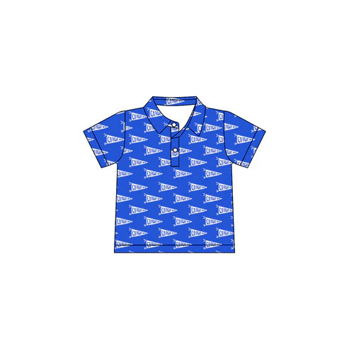 9.4 Custom Moq 5 Baby Boys Go Fight With Blue Cheer Team Pullovers Shirts Tops