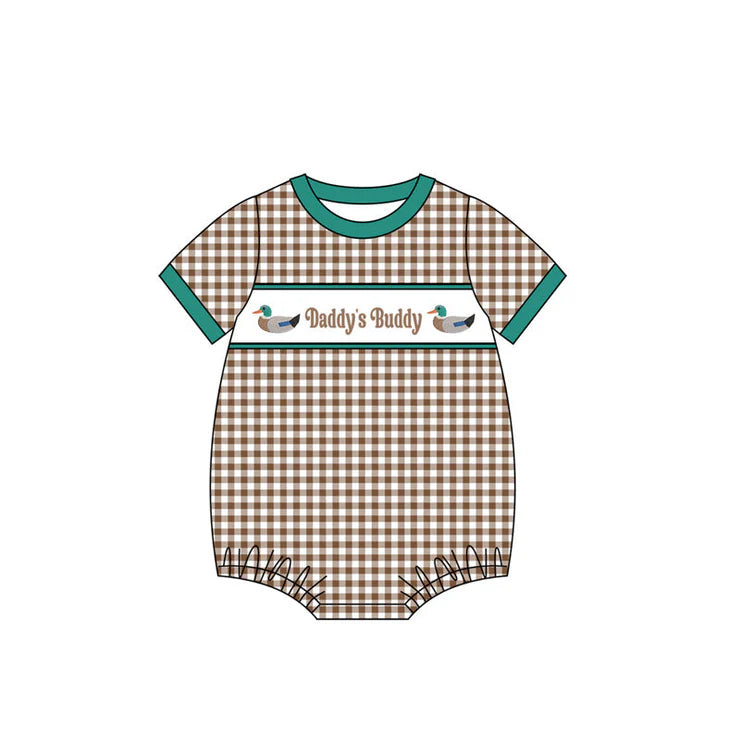 11.11 MOQ:5pcs SR3507 pre-order baby boy clothes daddy’s buddy boy summer bubble