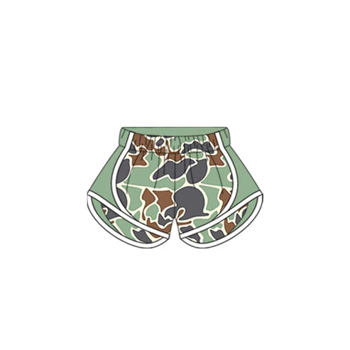 4.10 SS0529 Baby Girls Green Camo Shorts Bottoms Preorder