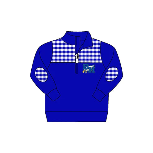 7.4 Custom Moq 3 Baby Boys BH Eagles Team Pullover Jackets Tops