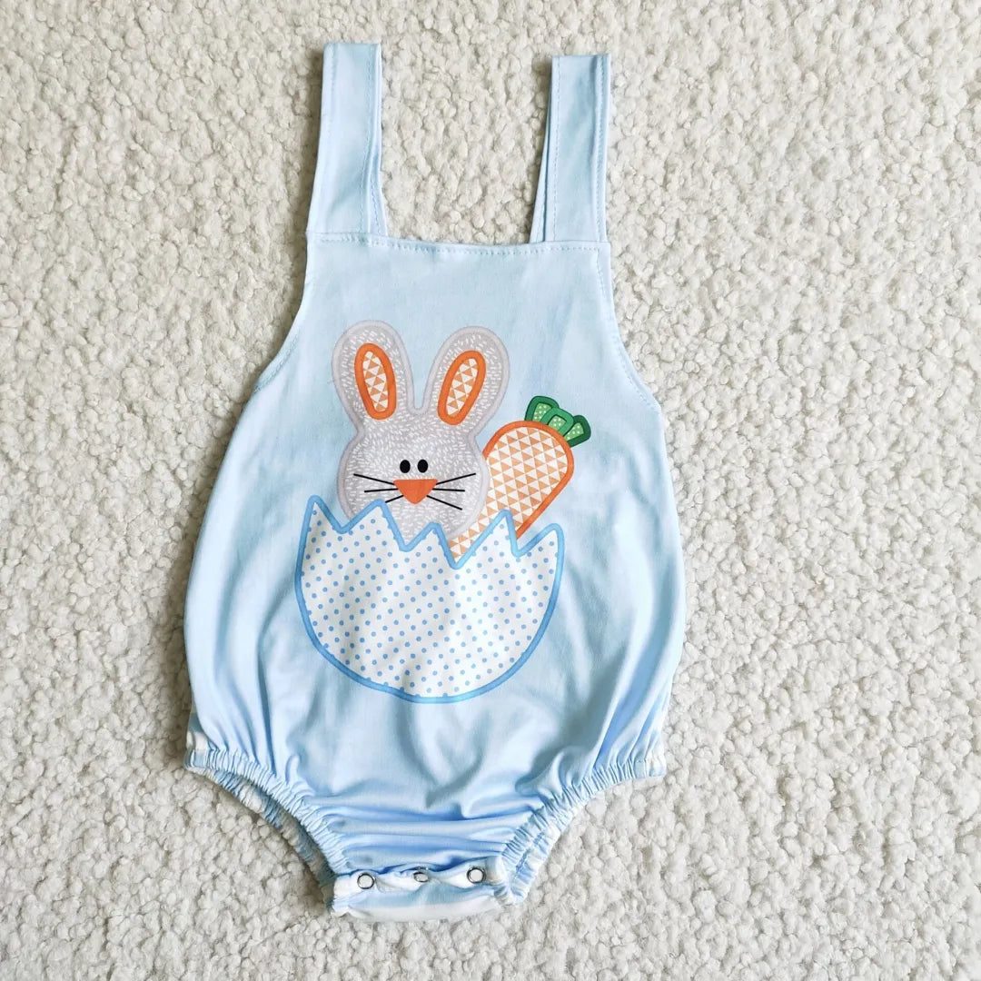 3.21 B4-9 BOY CLOTHES EASTER BLUE BUNNY BUBBLE--PROMOTION 2025.3.8 $2.99