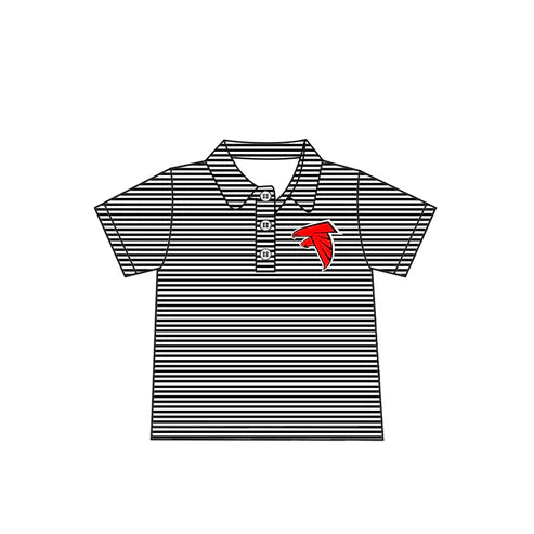 7.4 Custom Moq 3 Baby Boys Red Falcons Short Sleeve Tee Pullovers Shirts Tops