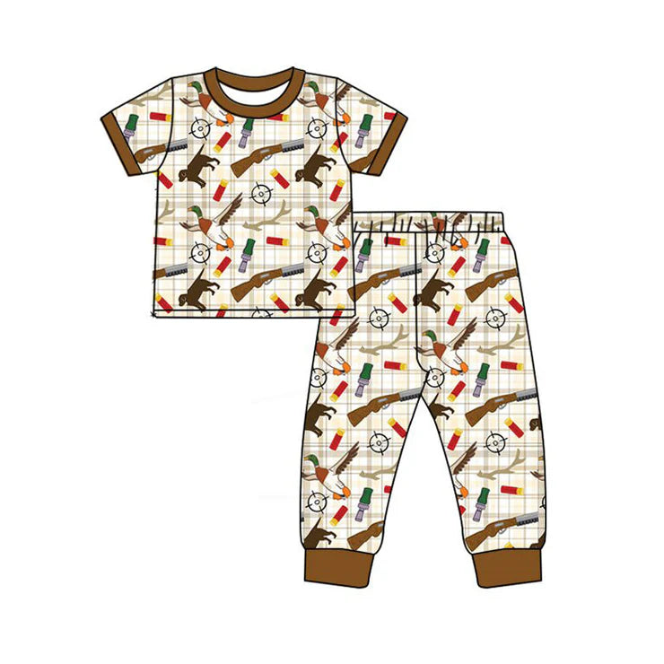 11.7 MOQ:5pcs BSPO0634 pre-order toddler boy clothes hunting boy winter outfit