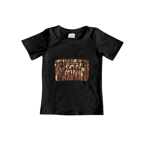 L-3.5 BT1179 Baby Boys Brown Bottomland Camo Tools Tee Shirts Tops Preorder