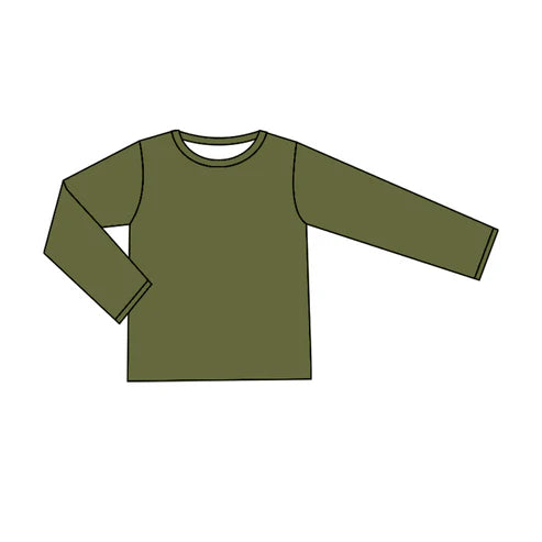 5.29 GT0783 Baby Girls Green Long Sleeve Tee Shirts Tops Preorder