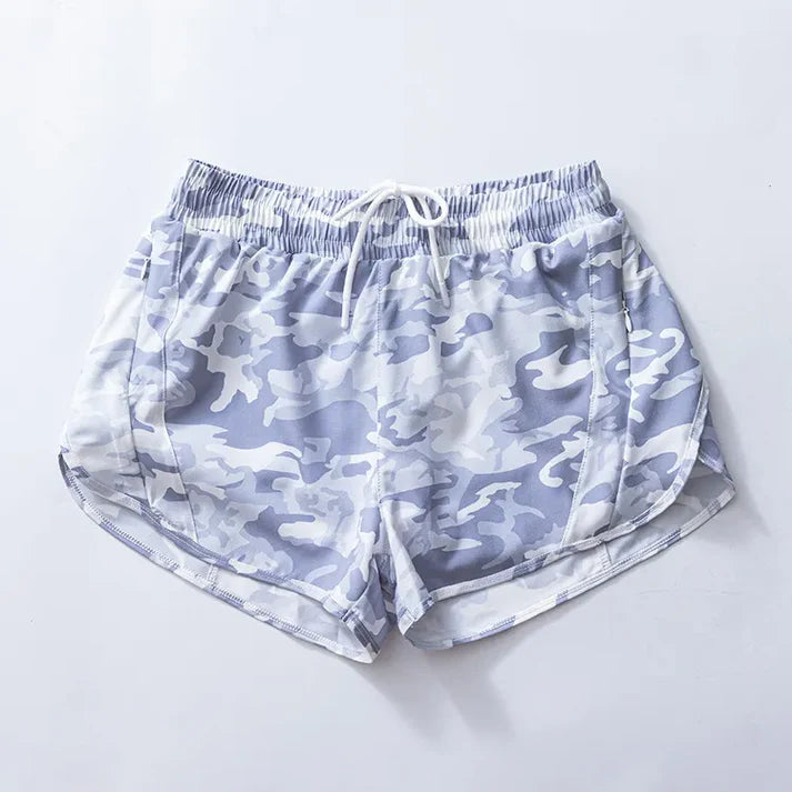 3.23 SS0476 Baby Girls Gray Camo Yoga Shorts Bottoms Preorder