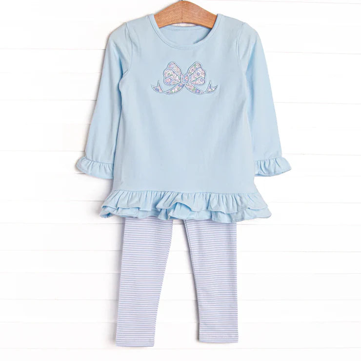 11.18 MOQ:5pcs GLP3165 pre-order toddler girl clothes bows print girl winter set