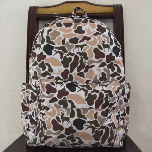 4.28 BA0288 Baby Kids Deer Camouflage Backpacks Bag