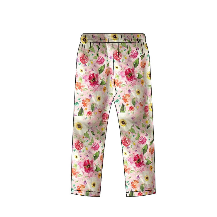11.7 MOQ:5pcs P0959 pre-order baby girl clothes pant girl winter pant