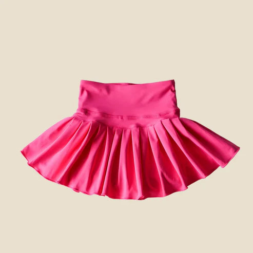 4.15 GLK0079 Baby Girls Hot Pink Yoga Active Wear Skirt Preorder