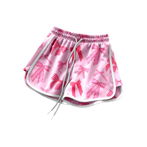 4.21 SS0599 Baby Girls Pink Bows Summer Pockets Shorts Bottoms Preorder