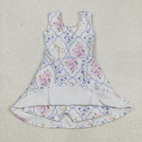 3.15 Sibling Baby Girls Sleeveless Athletic Yoga Skort Dresses