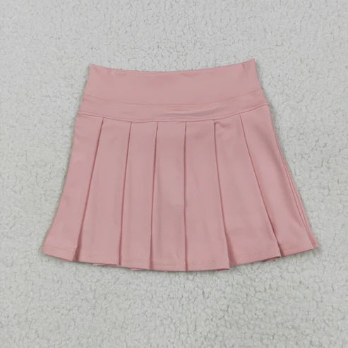 6.9 GLK0078 Baby Girls Pink Yoga Active Wear Skirt