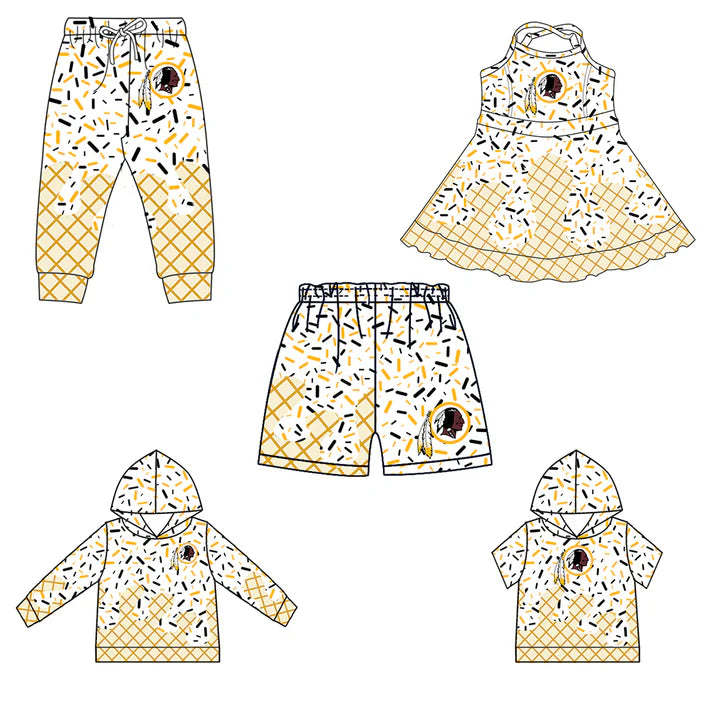 7.9 Custom Moq 3 Baby Boys REDSKINS Team Jogger Pants Bottoms