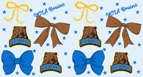 7.3 Custom Moq 3 Baby Girls Sleeveless UCLA Bows Plaid Shorts Team Knee Length Dresses