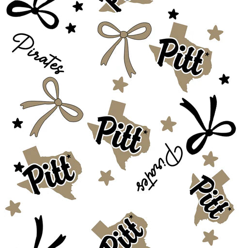 10.11  Custom Moq 8 Baby Girls Brown Pirates Team Zipper Hoodies Tops