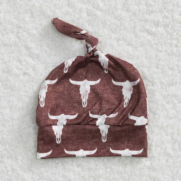 P0273 Alpine cow head brown trousers