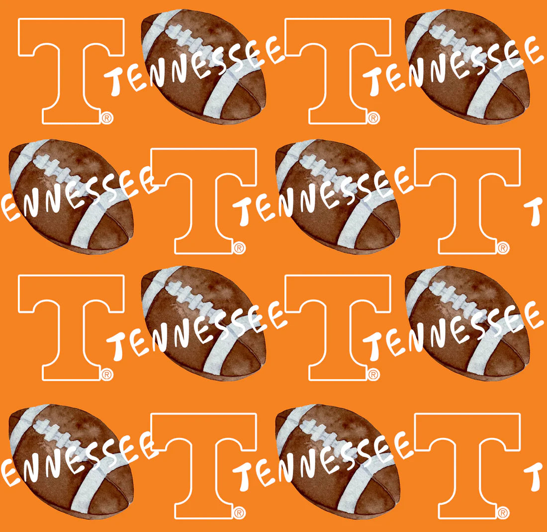 8.30 Custom MOQ 5 Baby Girls Strap Football Ruffle Shorts TN Team Knee Length Dress