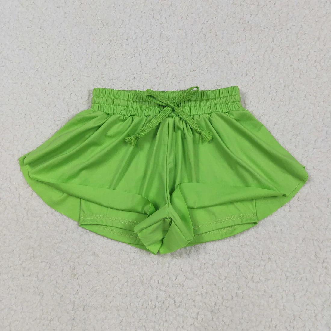 6.2 SS0548 Baby Girls Green Skort Shorts Bottoms